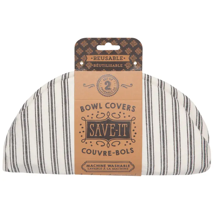 Ticking Stripe Bowl Covers Set of 2 - Image 5