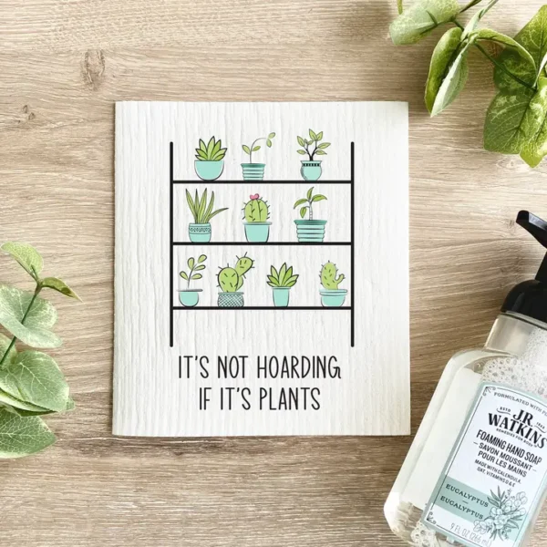 It’s Not Hoarding If It’s Plants – Swedish Dishcloth