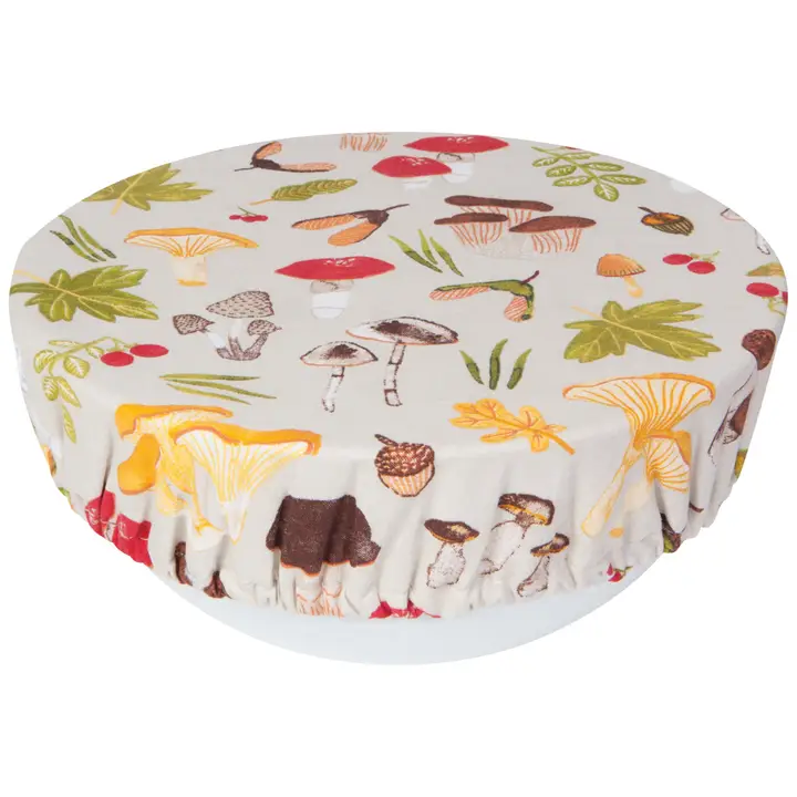 Field Mushrooms Bowl Covers Set of 2 - Image 6