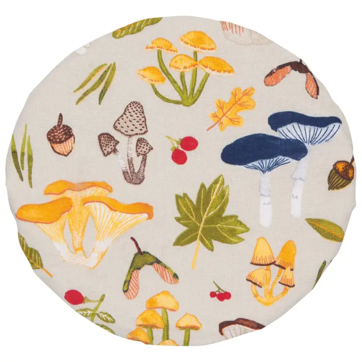 Field Mushrooms Bowl Covers Set of 2 - Image 4