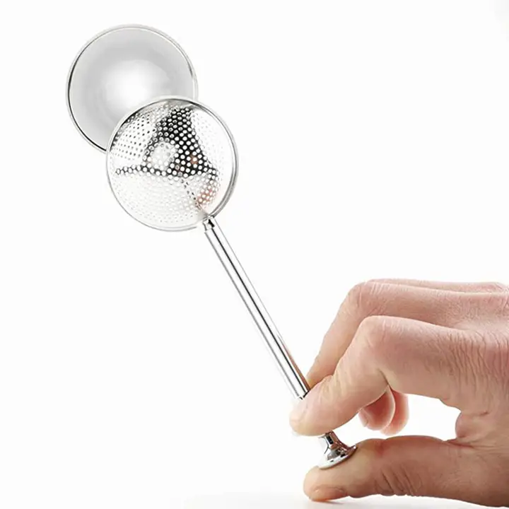 Fox Run Stainless Steel Sugar and Flour Duster Wand, 7” - Image 6