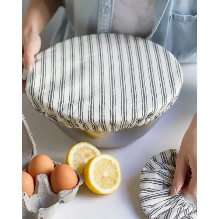 Ticking Stripe Bowl Covers Set of 2 - Image 8