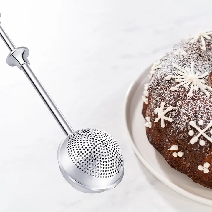 Fox Run Stainless Steel Sugar and Flour Duster Wand, 7” - Image 10