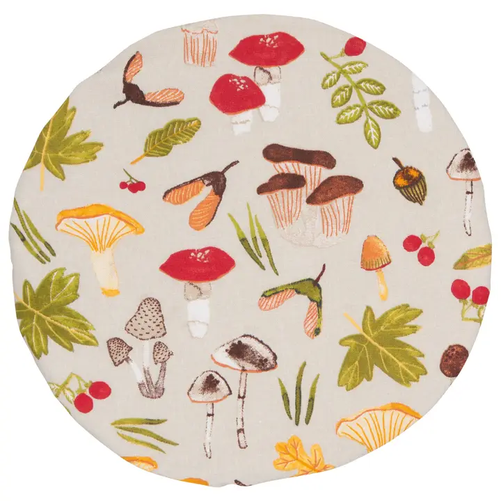 Field Mushrooms Bowl Covers Set of 2 - Image 2